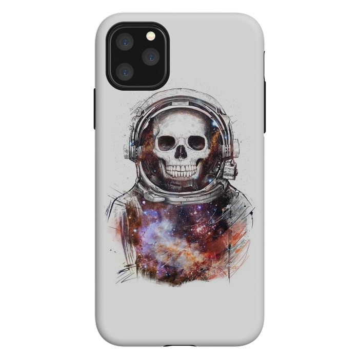 iPhone 11 Pro Max StrongFit Cosmic skull by kodamorkovkart