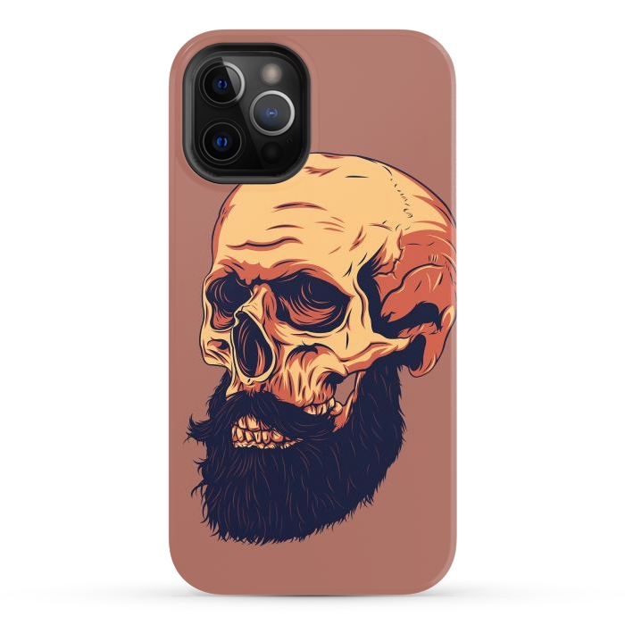 iPhone 12 Pro Max StrongFit Mr. Skull by Roland Banrévi