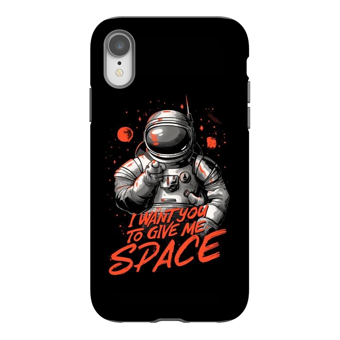 iPhone Xr StrongFit I want you to give me space by eduely