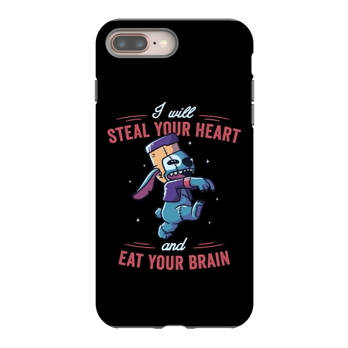 iPhone 8 plus StrongFit I Will Steal Your Heart And Eat Your Brain by eduely