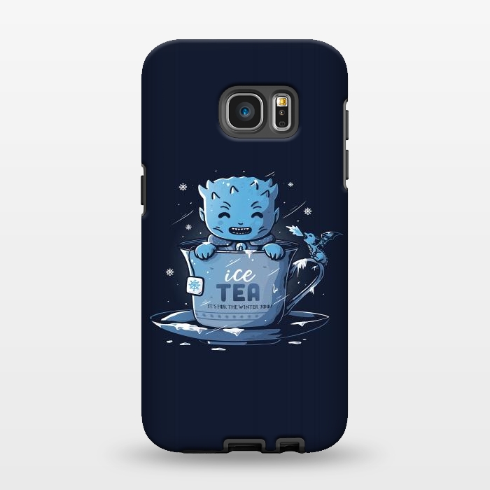 Galaxy S7 EDGE StrongFit Ice Tea by eduely