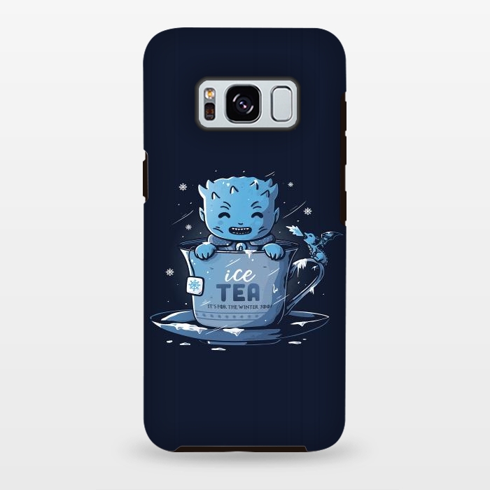 Galaxy S8 plus StrongFit Ice Tea by eduely