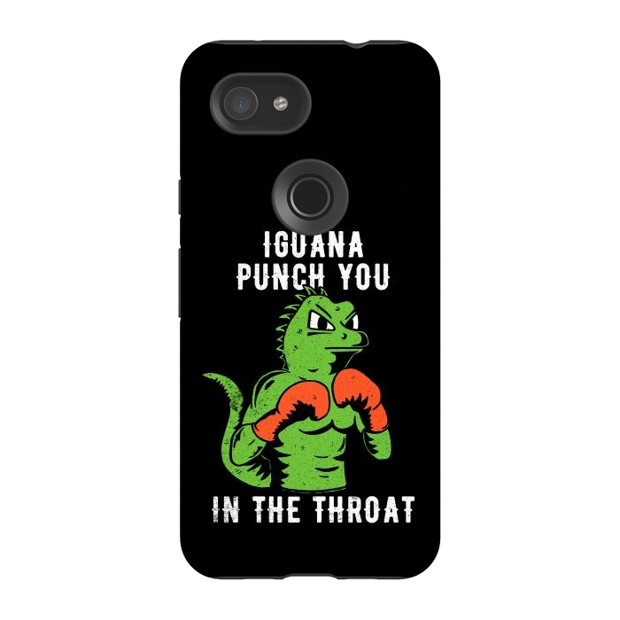 Pixel 3A StrongFit Iguana Punch You by eduely