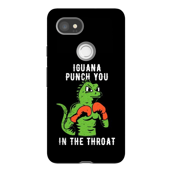 Pixel 2XL StrongFit Iguana Punch You by eduely