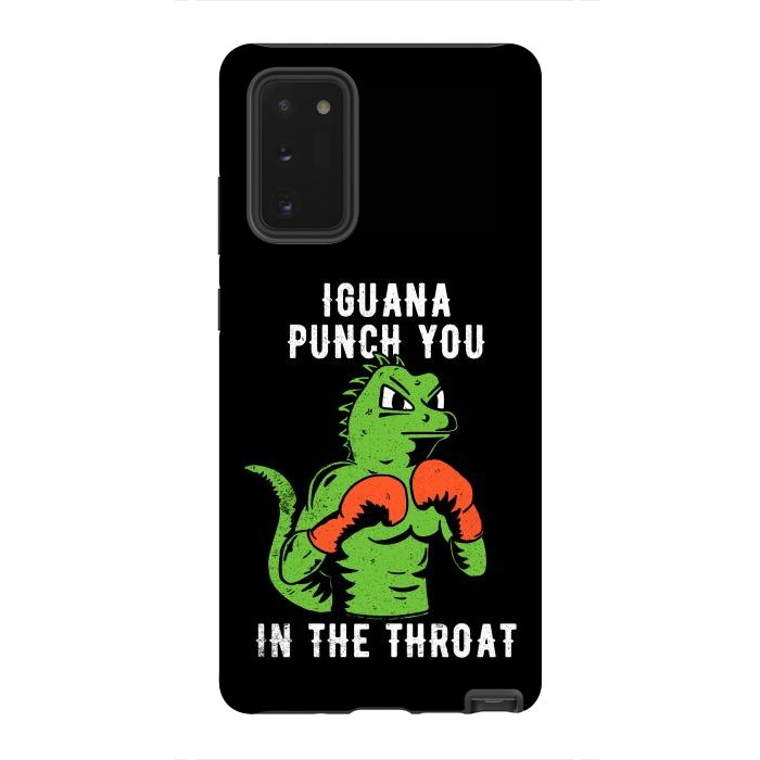 Galaxy Note 20 StrongFit Iguana Punch You by eduely