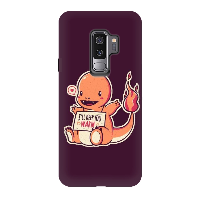 Galaxy S9 plus StrongFit I'll Keep You Warm by eduely