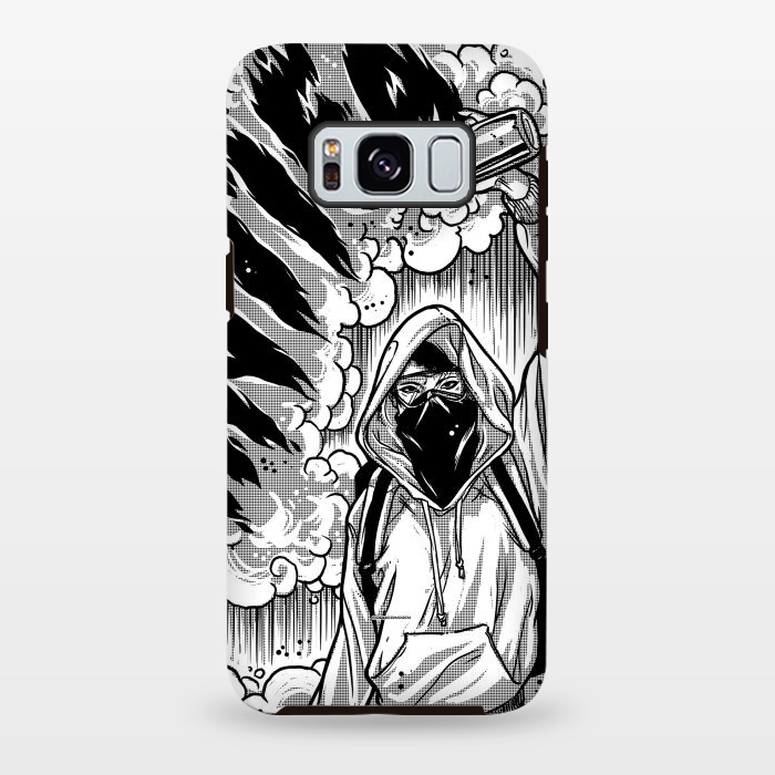 Galaxy S8 plus StrongFit [antifa] Fight The Power by Draco