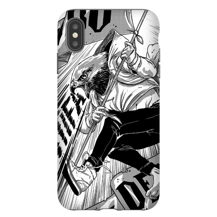 iPhone Xs Max StrongFit [antifa] Fiel by Draco