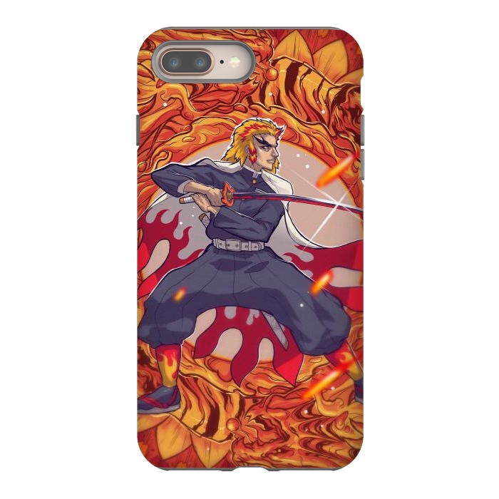 iPhone 7 plus StrongFit Kyojuro Rengoku by Draco