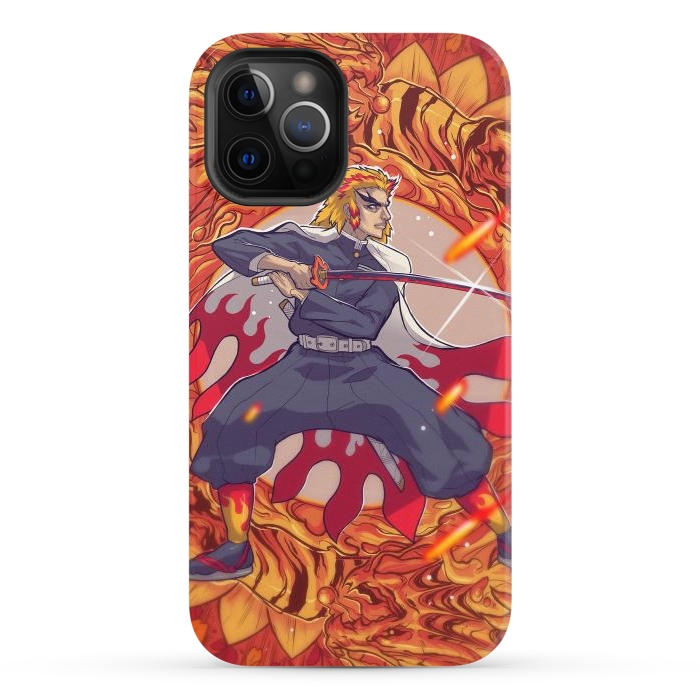 iPhone 12 Pro StrongFit Kyojuro Rengoku by Draco