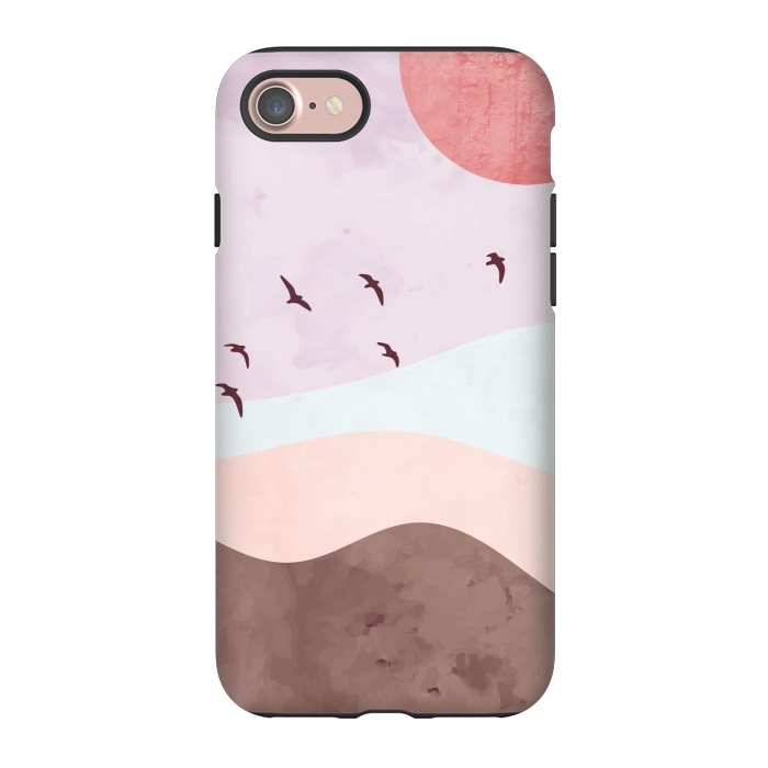 iPhone 7 StrongFit pink pastel evening by MALLIKA