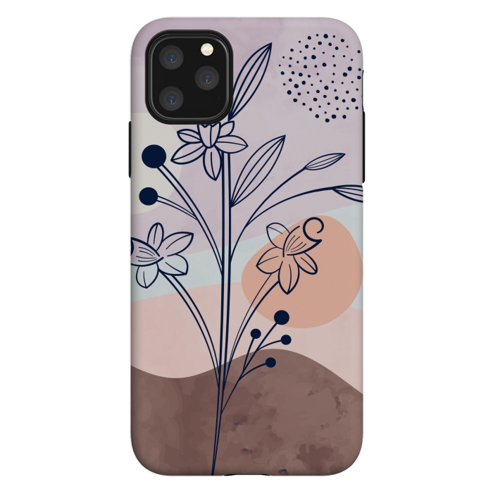 iPhone 11 Pro Max StrongFit pastel garden design by MALLIKA