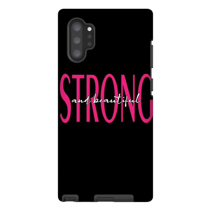 Galaxy Note 10 plus StrongFit strong and beautiful by MALLIKA