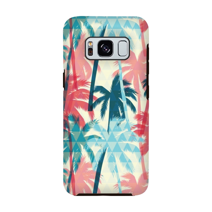 Galaxy S8 StrongFit TROPICAL TREES by MALLIKA