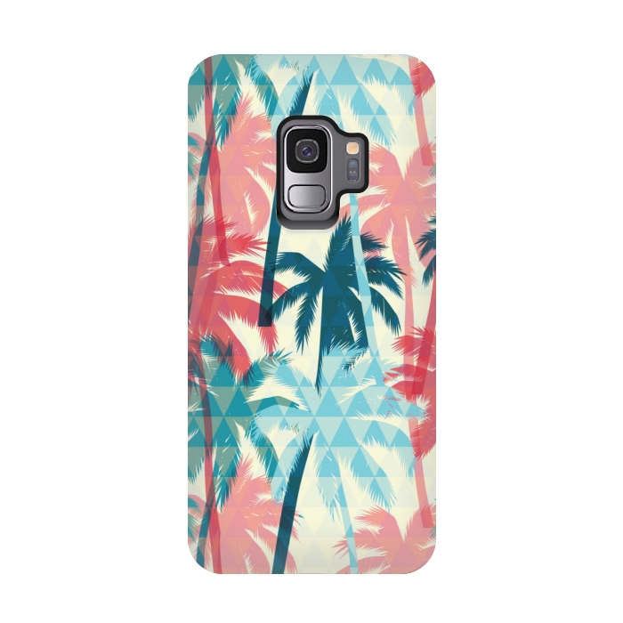 Galaxy S9 StrongFit TROPICAL TREES by MALLIKA