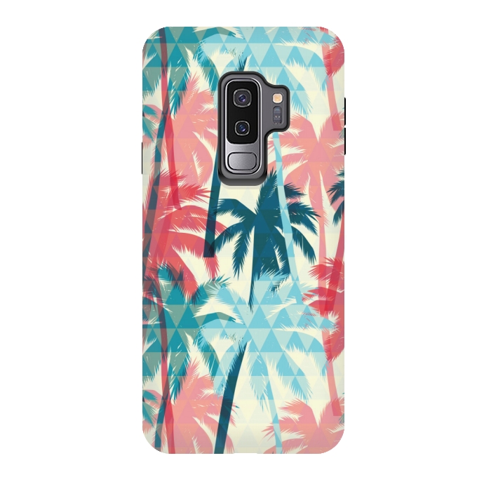 Galaxy S9 plus StrongFit TROPICAL TREES by MALLIKA