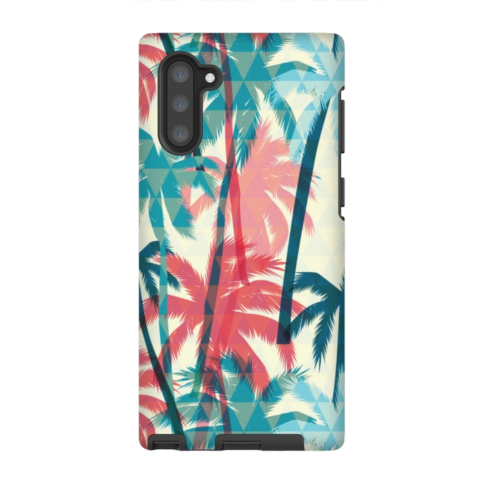 Galaxy Note 10 StrongFit TROPICAL TREES by MALLIKA