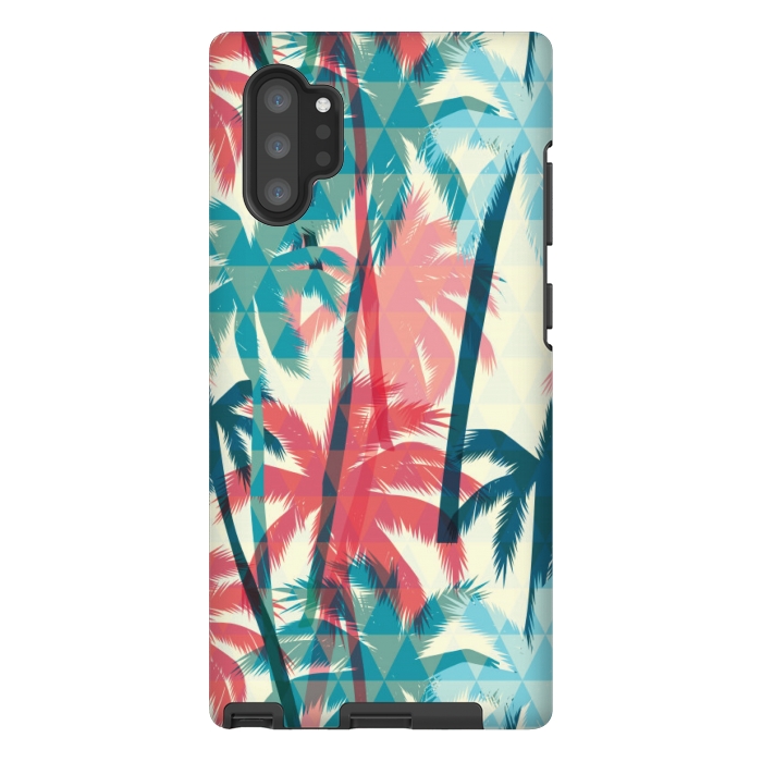 Galaxy Note 10 plus StrongFit TROPICAL TREES by MALLIKA