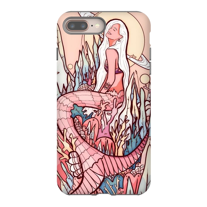 iPhone 7 plus StrongFit A mermaid from another world by Steve Wade (Swade)