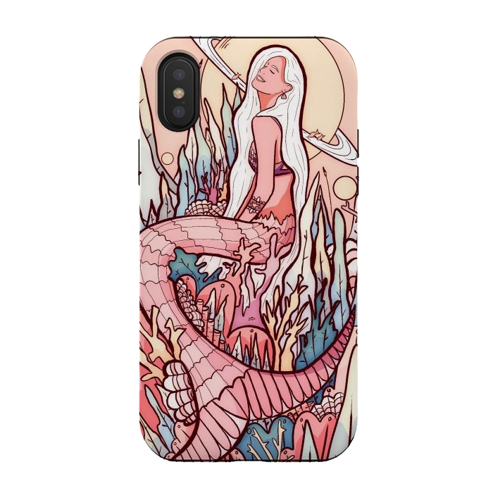 iPhone Xs / X StrongFit A mermaid from another world by Steve Wade (Swade)