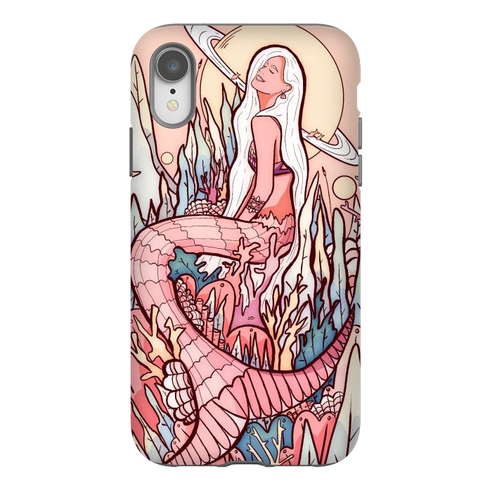 iPhone Xr StrongFit A mermaid from another world by Steve Wade (Swade)