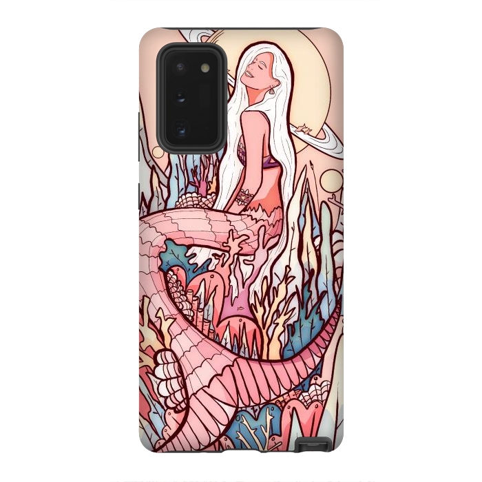 Galaxy Note 20 StrongFit A mermaid from another world by Steve Wade (Swade)