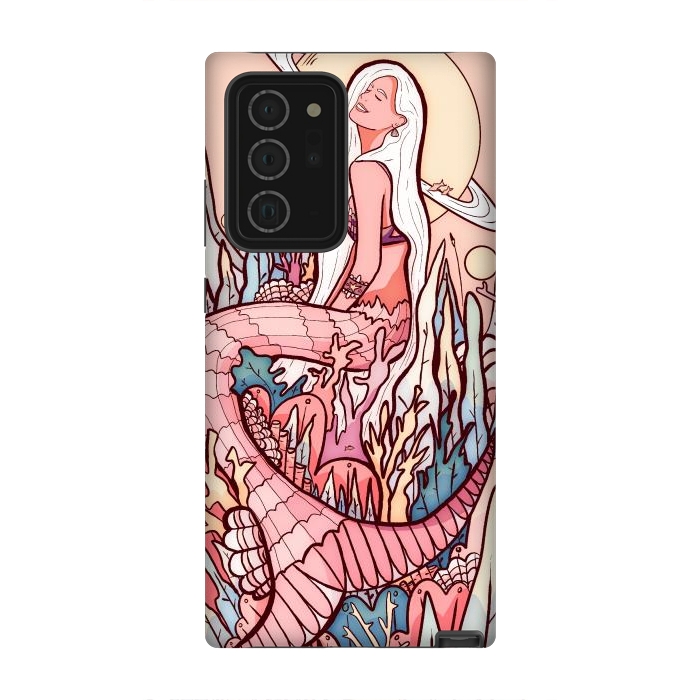 Galaxy Note 20 Ultra StrongFit A mermaid from another world by Steve Wade (Swade)