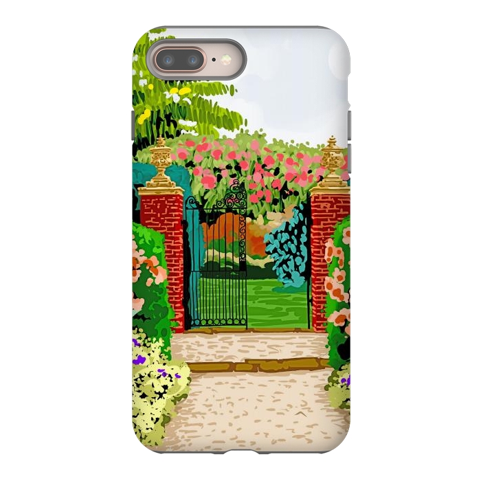 iPhone 7 plus StrongFit Gated Garden by Uma Prabhakar Gokhale