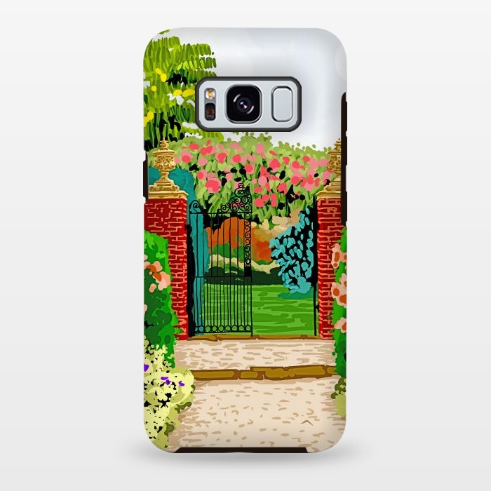 Galaxy S8 plus StrongFit Gated Garden by Uma Prabhakar Gokhale