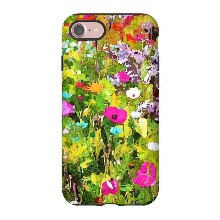 iPhone 7 StrongFit Meadow Flowers by Uma Prabhakar Gokhale