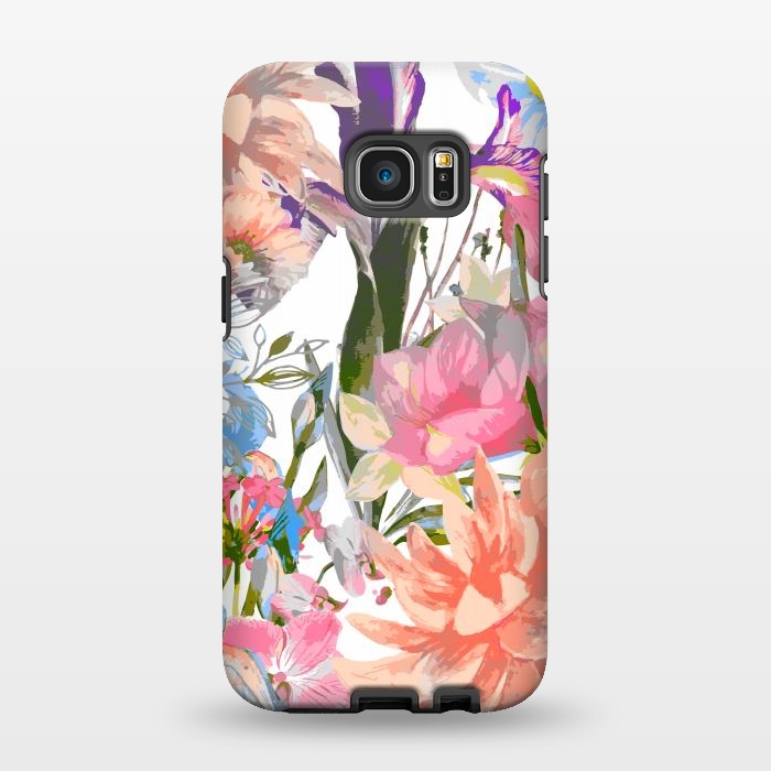 Galaxy S7 EDGE StrongFit Botanical Stock by Creativeaxle