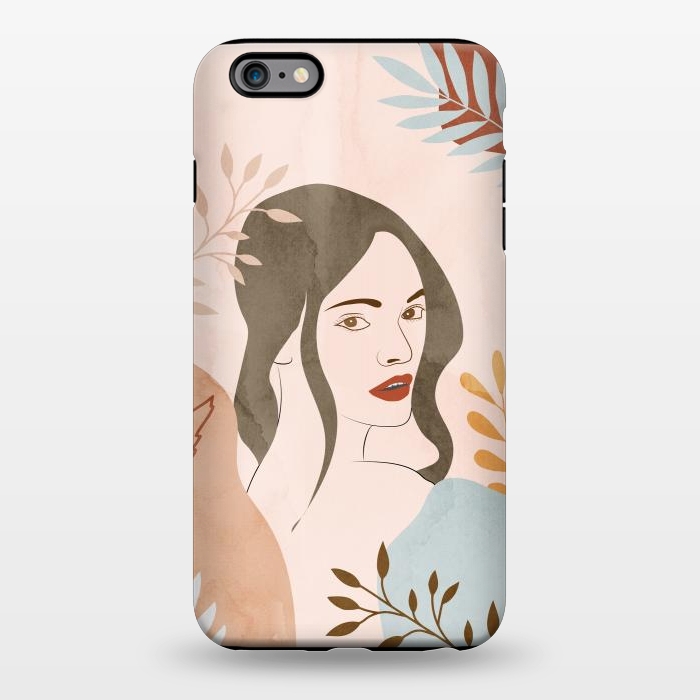 iPhone 6/6s plus StrongFit Cute Lady Looing at You by Creativeaxle