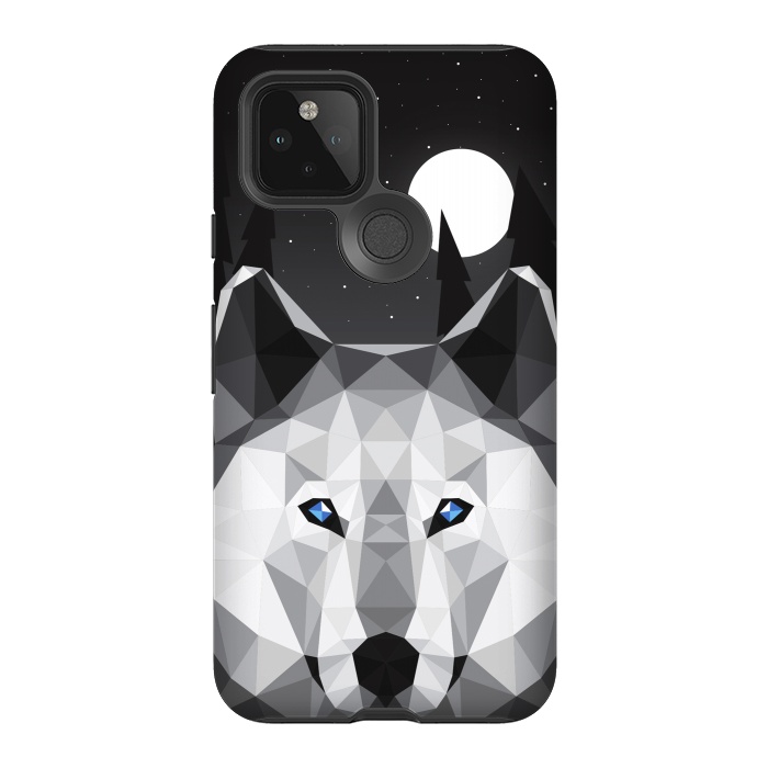 Pixel 5 StrongFit The Tundra Wolf by Davies Babies