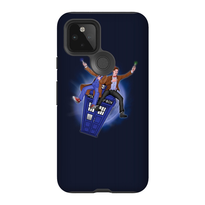 Pixel 5 StrongFit THE DOCTOR'S TIMEY-WIMEY ADVENTURE by SKULLPY