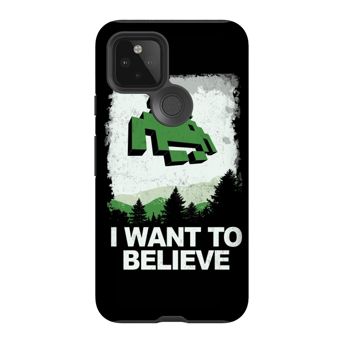 Pixel 5 StrongFit I WANT TO BELIEVE by SKULLPY