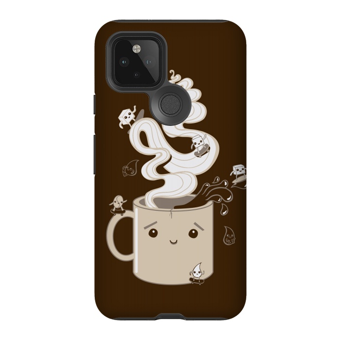 Pixel 5 StrongFit Extreme Coffee Sports by Wotto