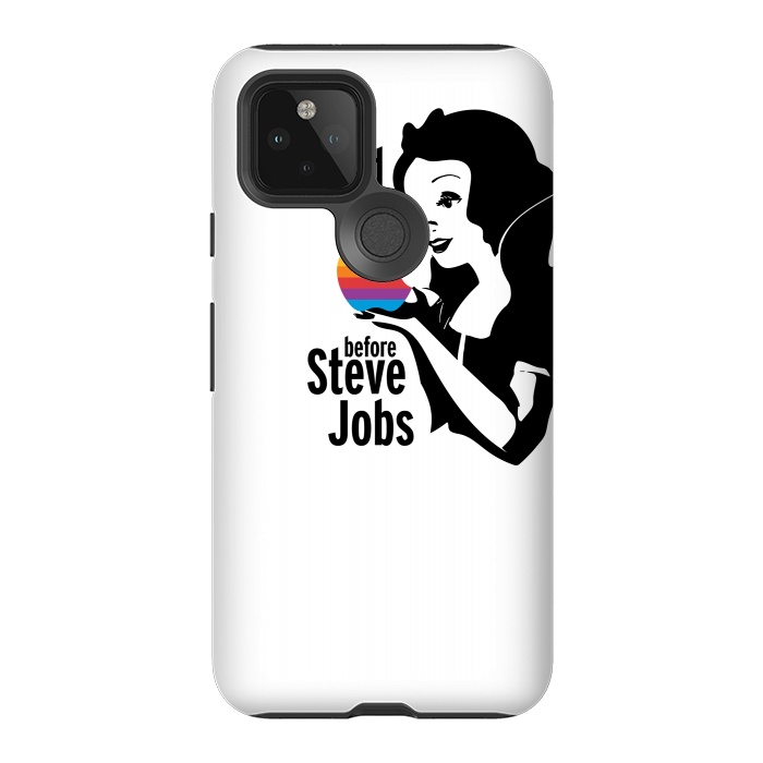 Pixel 5 StrongFit Snow White I Had An Apple by Alisterny