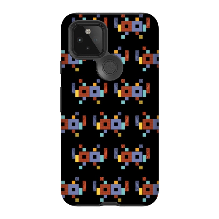 Pixel 5 StrongFit Retro Cubism by Coffee Man