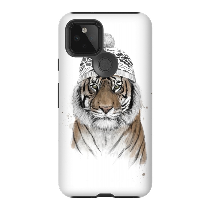 Pixel 5 StrongFit Siberian tiger by Balazs Solti