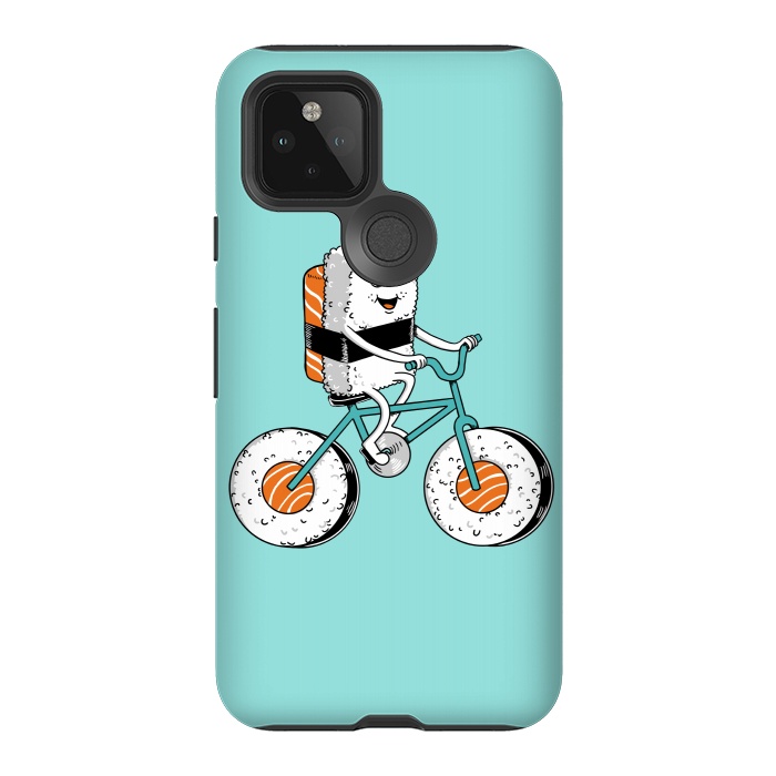 Pixel 5 StrongFit Sushi Bicycle by Coffee Man