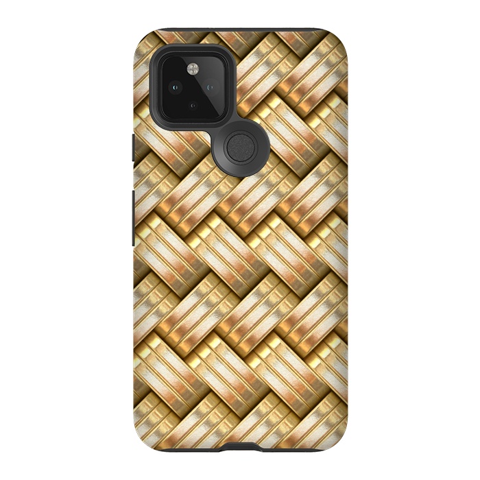 Pixel 5 StrongFit Golden Weave by Andrea Haase