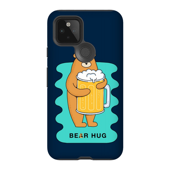 Pixel 5 StrongFit Beer Hug by Coffee Man