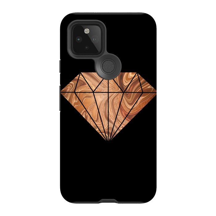 Pixel 5 StrongFit Copper Diamond 2 by Andrea Haase