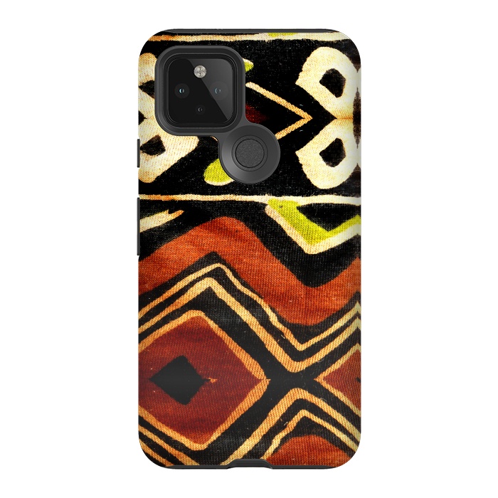 Pixel 5 StrongFit Africa Design Fabric Texture by BluedarkArt