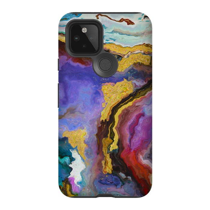 Pixel 5 StrongFit chic marble by haroulita