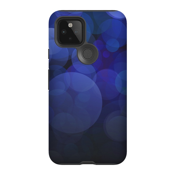 Pixel 5 StrongFit Magical Blue Bokeh Lights by Andrea Haase