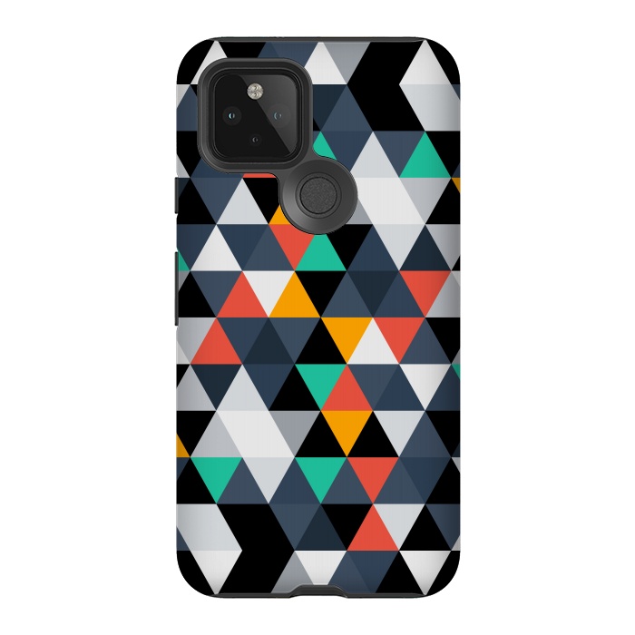 Pixel 5 StrongFit Geometric Triangle by TMSarts
