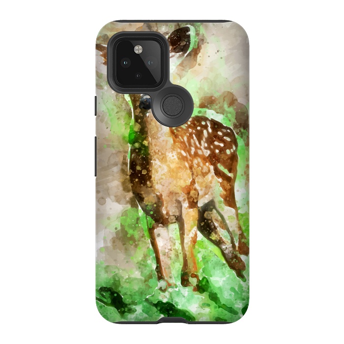 Pixel 5 StrongFit Lovely Deer by Creativeaxle
