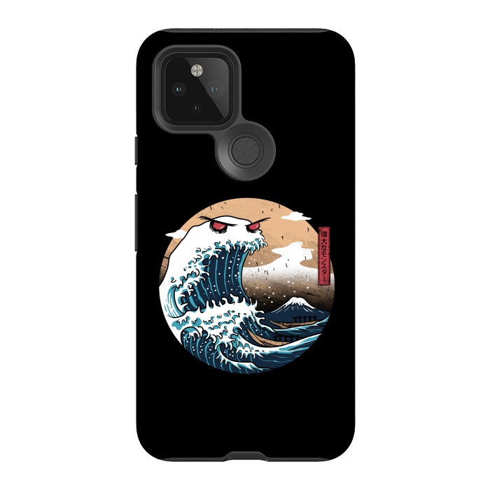 Pixel 5 StrongFit The Great Monster of Kanagawa by Vincent Patrick Trinidad