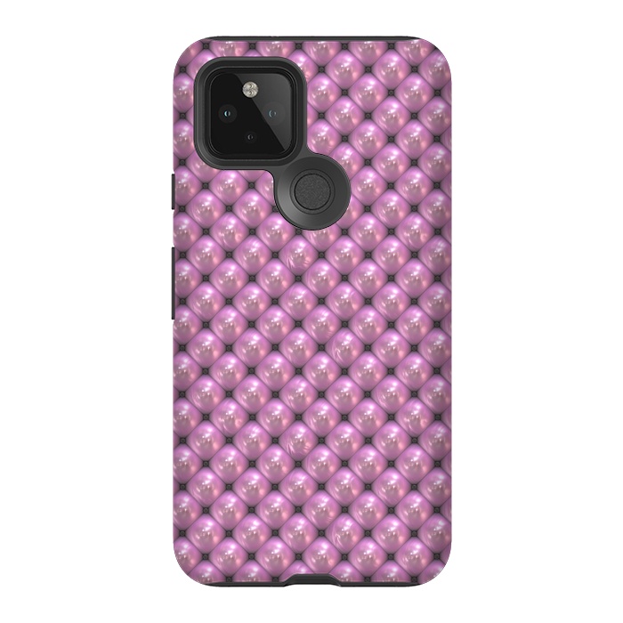 Pixel 5 StrongFit Pink Pearls by Andrea Haase
